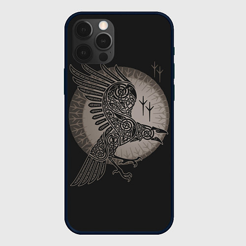 Чехол iPhone 12 Pro Max Vikings / 3D-Черный – фото 1