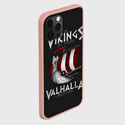 Чехол для iPhone 12 Pro Max Vikings Valhalla, цвет: 3D-светло-розовый — фото 2