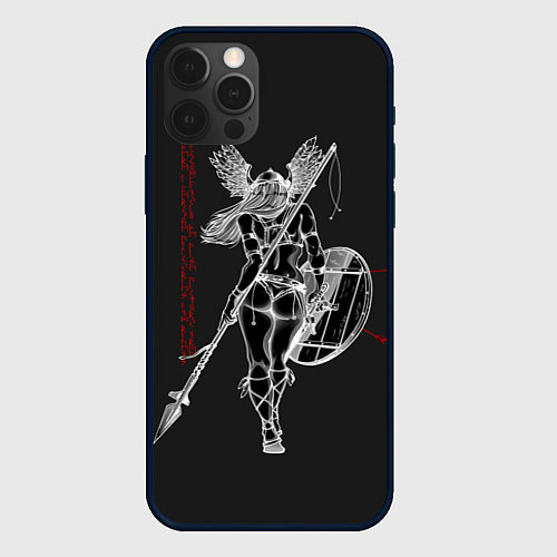 Чехол iPhone 12 Pro Max Vikings / 3D-Черный – фото 1