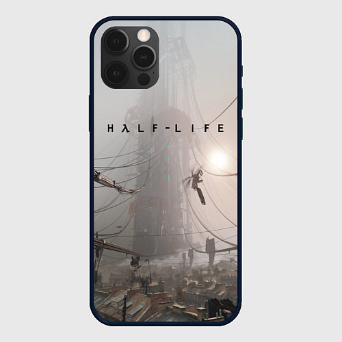 Чехол iPhone 12 Pro Max HALF-LIFE / 3D-Черный – фото 1