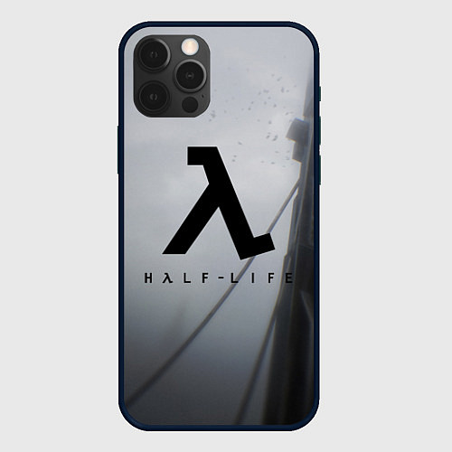 Чехол iPhone 12 Pro Max Half Life / 3D-Черный – фото 1