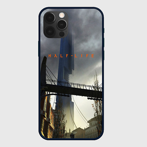 Чехол iPhone 12 Pro Max HALF LIFE / 3D-Черный – фото 1