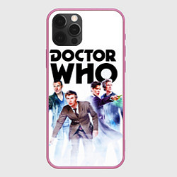 Чехол для iPhone 12 Pro Max Доктор Кто, цвет: 3D-малиновый