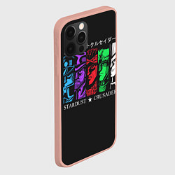 Чехол для iPhone 12 Pro Max JoJo Bizarre Adventure, цвет: 3D-светло-розовый — фото 2