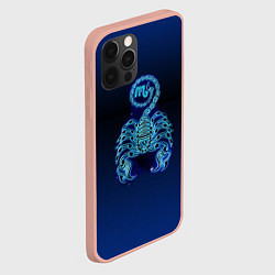 Чехол для iPhone 12 Pro Max Знаки Зодиака Скорпион, цвет: 3D-светло-розовый — фото 2
