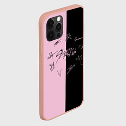 Чехол для iPhone 12 Pro Max STRAY KIDS, цвет: 3D-светло-розовый — фото 2