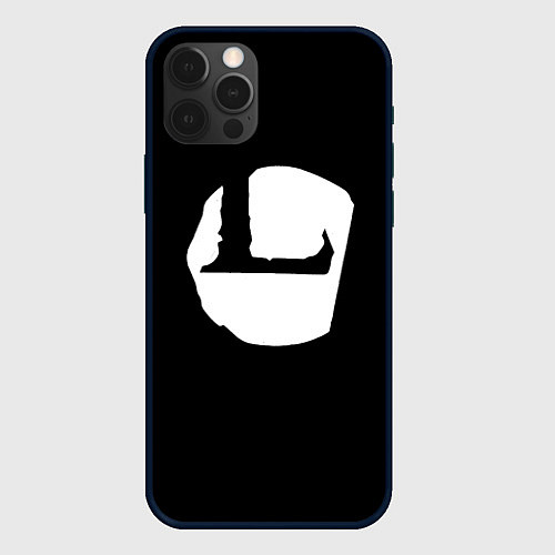 Чехол iPhone 12 Pro Max Louna / 3D-Черный – фото 1