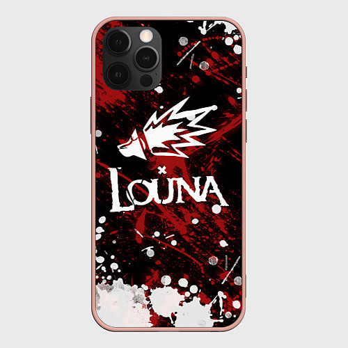Чехол iPhone 12 Pro Max Louna / 3D-Светло-розовый – фото 1