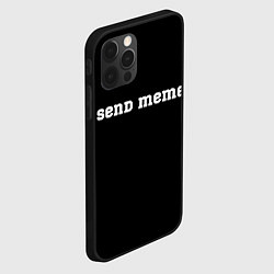 Чехол для iPhone 12 Pro Max Send Memes, цвет: 3D-черный — фото 2