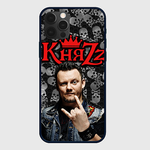 Чехол iPhone 12 Pro Max Князь / 3D-Черный – фото 1