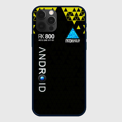 Чехол iPhone 12 Pro Max DETROIT: BECOME HUMAN / 3D-Черный – фото 1