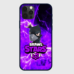 Чехол для iPhone 12 Pro Max BRAWL STARS CROW, цвет: 3D-черный