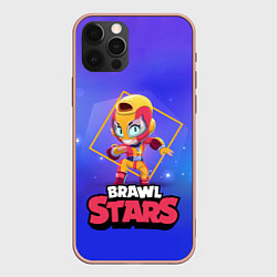 Чехол для iPhone 12 Pro Max Brawl Stars Max, цвет: 3D-светло-розовый