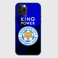 Чехол для iPhone 12 Pro Max Leicester City, цвет: 3D-тёмно-синий