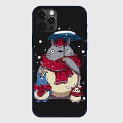 Чехол для iPhone 12 Pro Max My Neighbor Totoro, цвет: 3D-черный