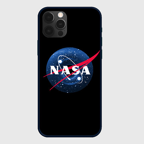 Чехол iPhone 12 Pro Max NASA Black Hole / 3D-Черный – фото 1