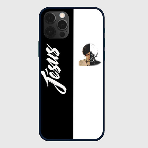 Чехол iPhone 12 Pro Max Dzhizus / 3D-Черный – фото 1