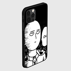 Чехол для iPhone 12 Pro Max ONE-PUNCH MAN, цвет: 3D-черный — фото 2