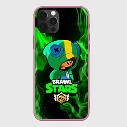 Чехол iPhone 12 Pro Max Brawl Stars LEON