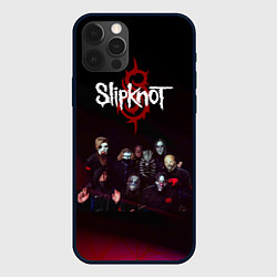 Чехол для iPhone 12 Pro Max Slipknot, цвет: 3D-черный