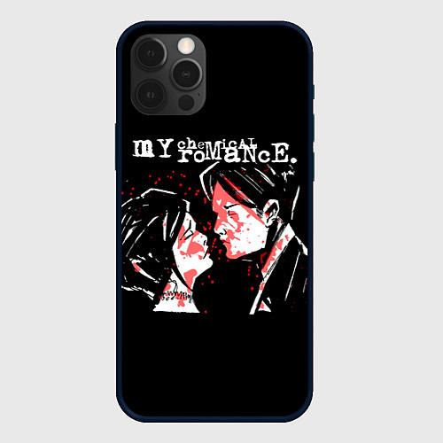 Чехол iPhone 12 Pro Max My Chemical Romance / 3D-Черный – фото 1