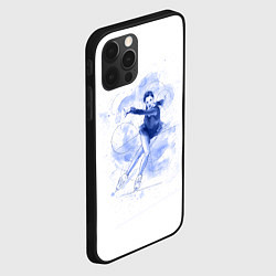 Чехол для iPhone 12 Pro Max Фигурное катание, цвет: 3D-черный — фото 2