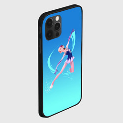 Чехол для iPhone 12 Pro Max Фигурное катание, цвет: 3D-черный — фото 2