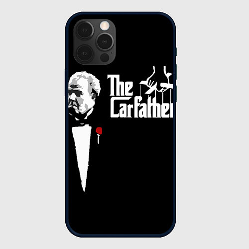 Чехол iPhone 12 Pro Max The Carfather Top Gear / 3D-Черный – фото 1