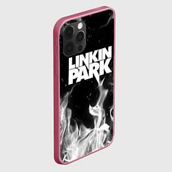 Чехол для iPhone 12 Pro Max LINKIN PARK, цвет: 3D-малиновый — фото 2