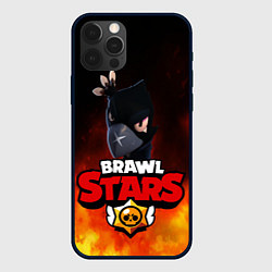 Чехол для iPhone 12 Pro Max Brawl Stars - Crow, цвет: 3D-черный