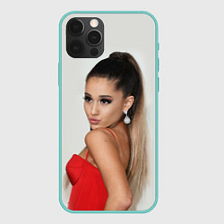 Чехол для iPhone 12 Pro Max Ariana Grande Ариана Гранде, цвет: 3D-мятный