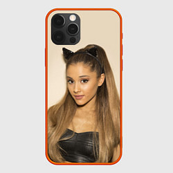 Чехол для iPhone 12 Pro Max Ariana Grande Ариана Гранде, цвет: 3D-красный