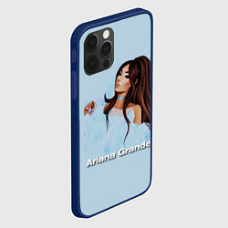 Чехол для iPhone 12 Pro Max Ariana Grande Ариана Гранде, цвет: 3D-тёмно-синий — фото 2