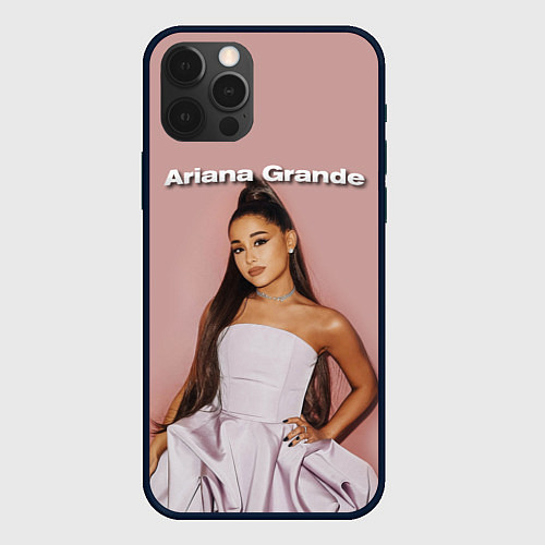 Чехол iPhone 12 Pro Max Ariana Grande Ариана Гранде / 3D-Черный – фото 1
