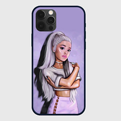 Чехол для iPhone 12 Pro Max Ariana Grande Ариана Гранде, цвет: 3D-черный