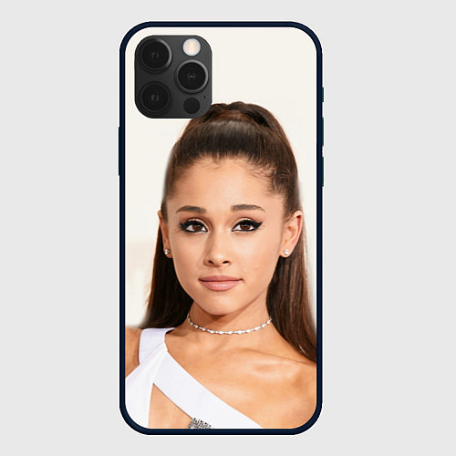 Чехол iPhone 12 Pro Max Ariana Grande Ариана Гранде / 3D-Черный – фото 1