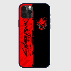 Чехол iPhone 12 Pro Max CYBERPUNK 2077