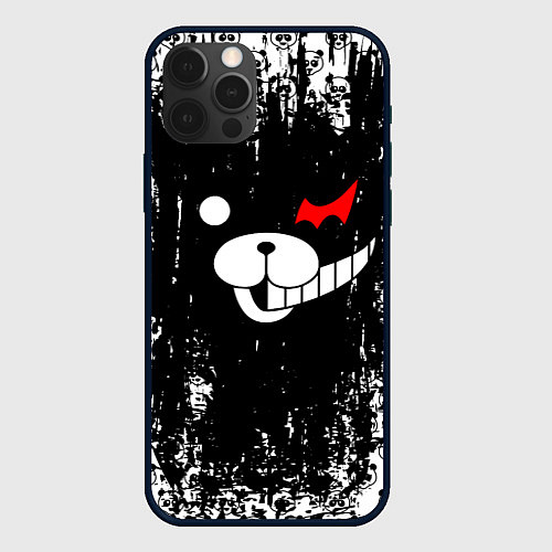 Чехол iPhone 12 Pro Max MONOKUMA / 3D-Черный – фото 1