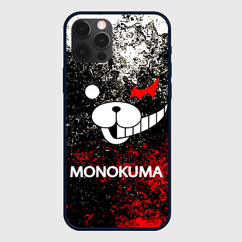 Чехол iPhone 12 Pro Max MONOKUMA / 3D-Черный – фото 1