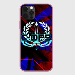 Чехол для iPhone 12 Pro Max C-OPS, цвет: 3D-малиновый