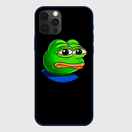 Чехол iPhone 12 Pro Max Frog / 3D-Черный – фото 1