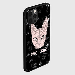 Чехол для iPhone 12 Pro Max КИС-КИС, цвет: 3D-черный — фото 2