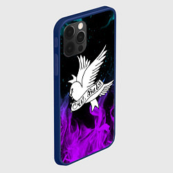 Чехол для iPhone 12 Pro Max LIL PEEP CRY BABY, цвет: 3D-тёмно-синий — фото 2