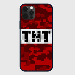 Чехол для iPhone 12 Pro Max MINECRAFT TNT, цвет: 3D-черный
