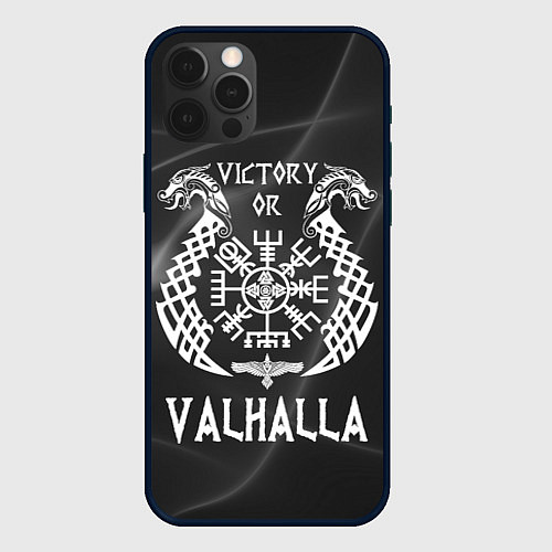 Чехол iPhone 12 Pro Max Valhalla / 3D-Черный – фото 1