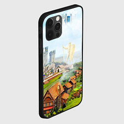 Чехол для iPhone 12 Pro Max ГЕРОИ МЕЧА И МАГИИ, цвет: 3D-черный — фото 2