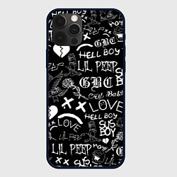 Чехол iPhone 12 Pro Max LIL PEEP LOGOBOMBING