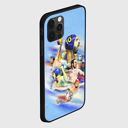 Чехол для iPhone 12 Pro Max Water polo players, цвет: 3D-черный — фото 2