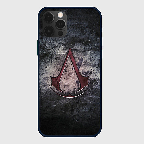 Чехол iPhone 12 Pro Max Assassin’s Creed / 3D-Черный – фото 1