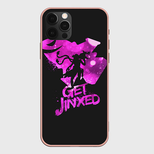 Чехол iPhone 12 Pro Max Get Jinxed / 3D-Светло-розовый – фото 1